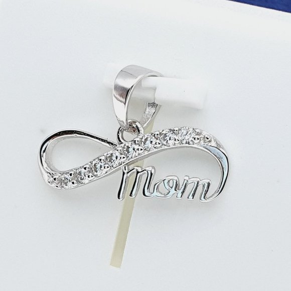 925 Sterling Silver Cubic Zircon Pendant for Women/Girls, US925P1042 - Picture 7 of 10